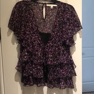 Sheer cover up top